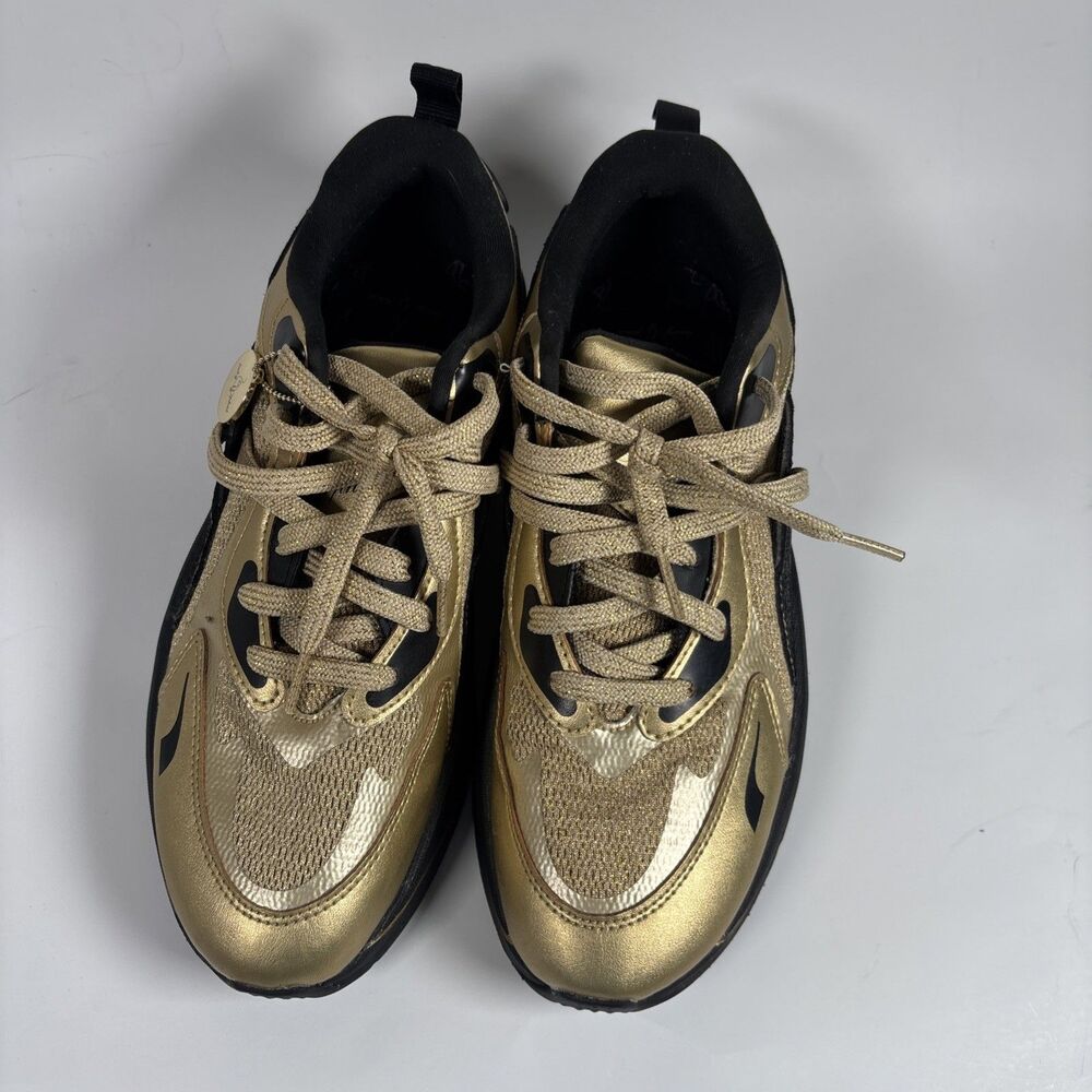 PUMA x Baby Phat RS-Curve Gold Black Women’s Size 10 Y2K Sneakers 384606-01